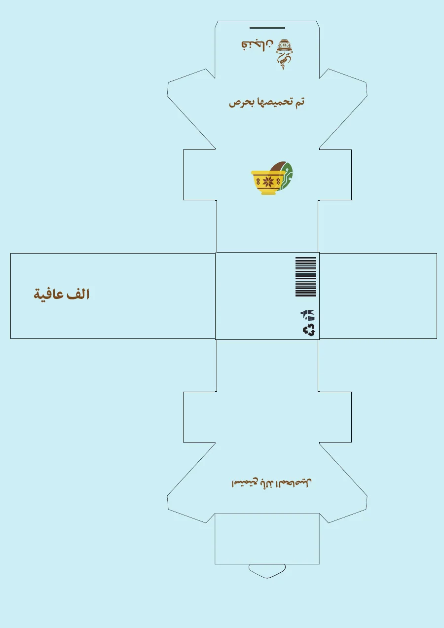 مخطط علبة بنّ
